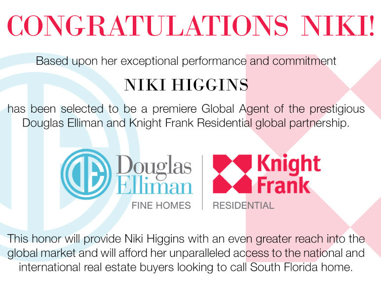 Niki Higgins Douglas Elliman Knight Frank Global Agent