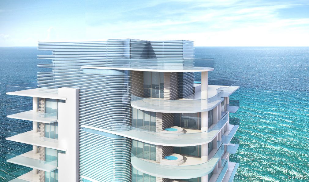 Penthouse Vistas desde L'Atelier, de lujo frente al mar Condominios en 6901 Collins Avenue, Miami Beach, Florida 33141