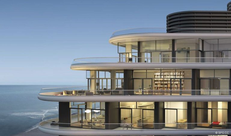 Vista del Faena House, Luxury Oceanfront Condominiums Situado en 3201 Collins Ave, Miami Beach, FL 33140