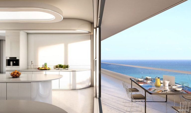 Casa e Interiores y al aire libre en Faena House, Luxury Oceanfront Condominiums Situado en 3201 Collins Ave, Miami Beach, FL 33140