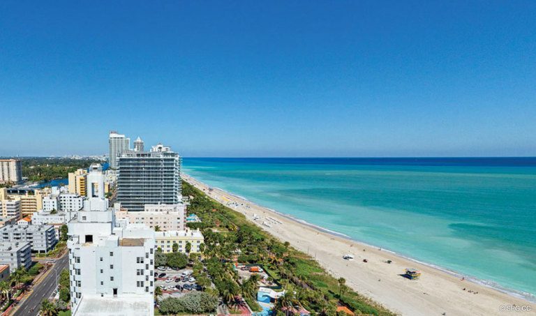 Vistas Playa de Faena House, Luxury Oceanfront Condominiums Situado en 3201 Collins Ave, Miami Beach, FL 33140