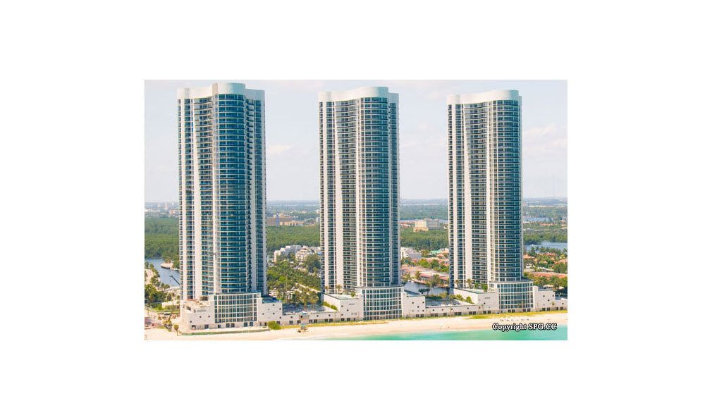 Three Trump Towers, Oceanfront Condominiums Located at 15811-16001 Collins Ave, Sunny Isles Beach, FL 33160