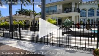 Luxury Waterfront Estate Home, Nurmi Drive, Fort Lauderdale, Florida