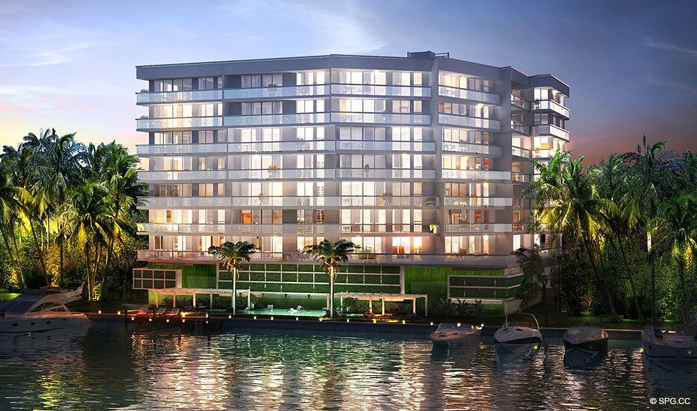 O Residences, Luxury Waterfront Condominiums Located at 9821 E Bay Harbor Dr, Miami Beach, FL 33154