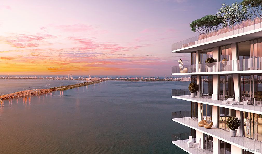 Spectacular Views at Paraiso Bayviews, Luxury Seaside Condos in Miami, Florida 33137