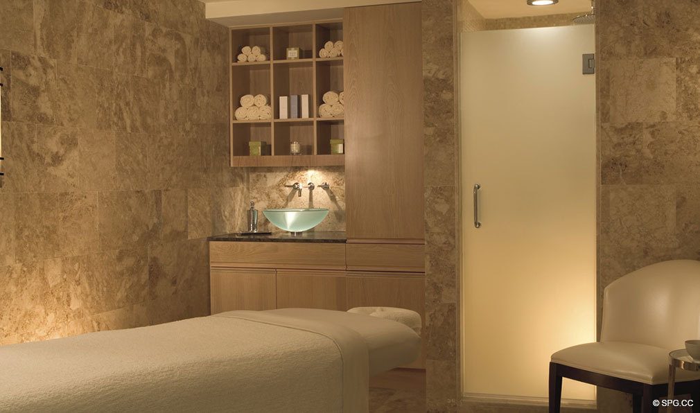 Relaxing Spa Services at the Ritz-Carlton Residences, Luxury Oceanfront Condos in Fort Lauderdale