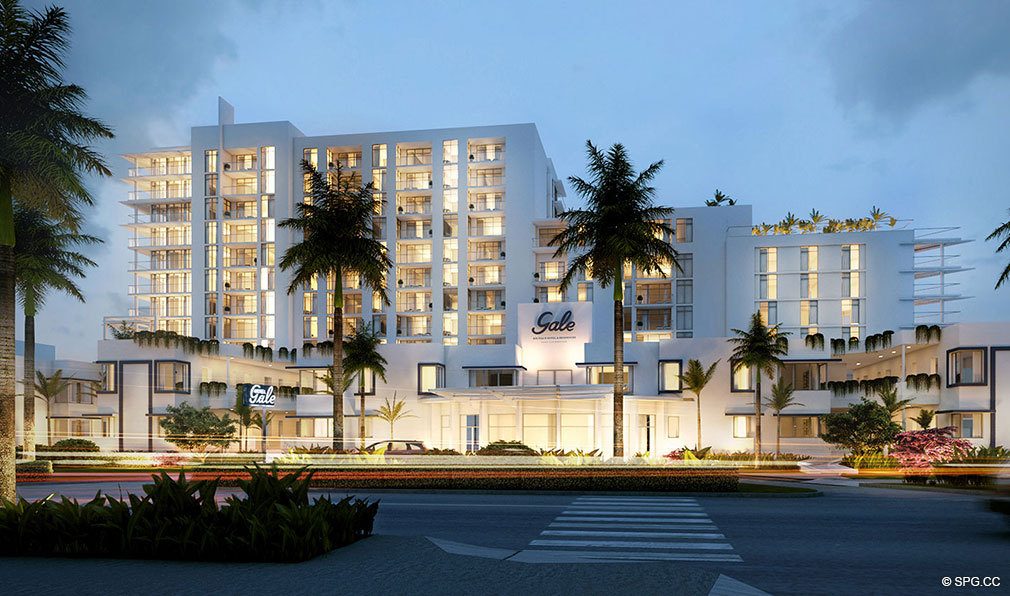 Street View of Gale Hotel and Residences, Luxury Waterfront Condos in Fort Lauderdale, Florida 33304