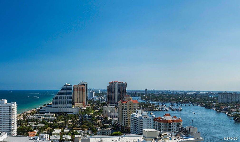 Southern Views from The W Fort Lauderdale, Luxury Oceanfront Condos in Fort Lauderdale, 33304