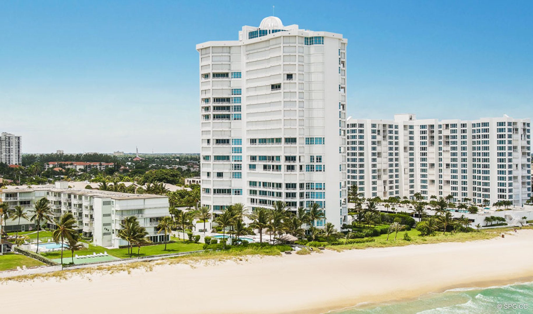 Beach View of Cristelle, Luxury Oceanfront Condos in Lauderdale By The Sea, Florida 33062