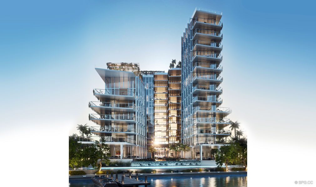 Monad Terrace, Luxury Waterfront Condos in South Beach, Miami, Florida 33139.