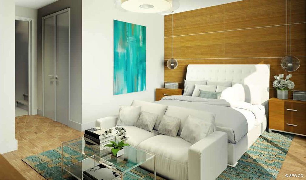 Grand Master Suite in 30 Thirty North Ocean, Luxury Seaside Condos in Fort Lauderdale, Florida, 33308.