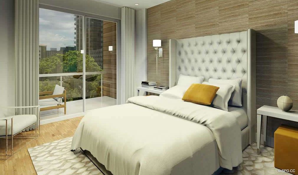 Guest Suite inside 30 Thirty North Ocean, Luxury Seaside Condos in Fort Lauderdale, Florida, 33308.