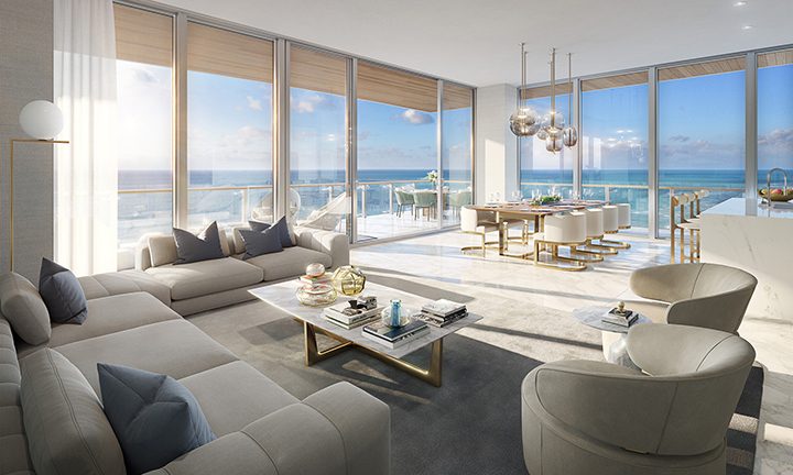 Building Residence of 57 Ocean, Luxury Oceanfront Condos in Miami Beach
