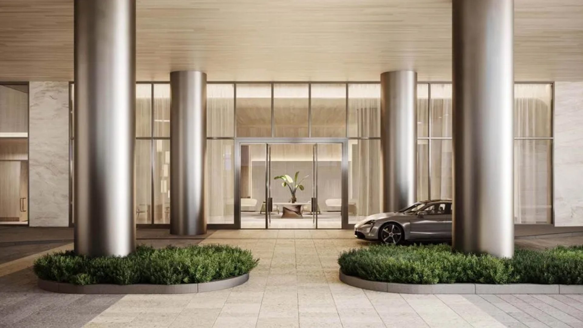 Olara Waterfront Residences Exterior Front Entrance