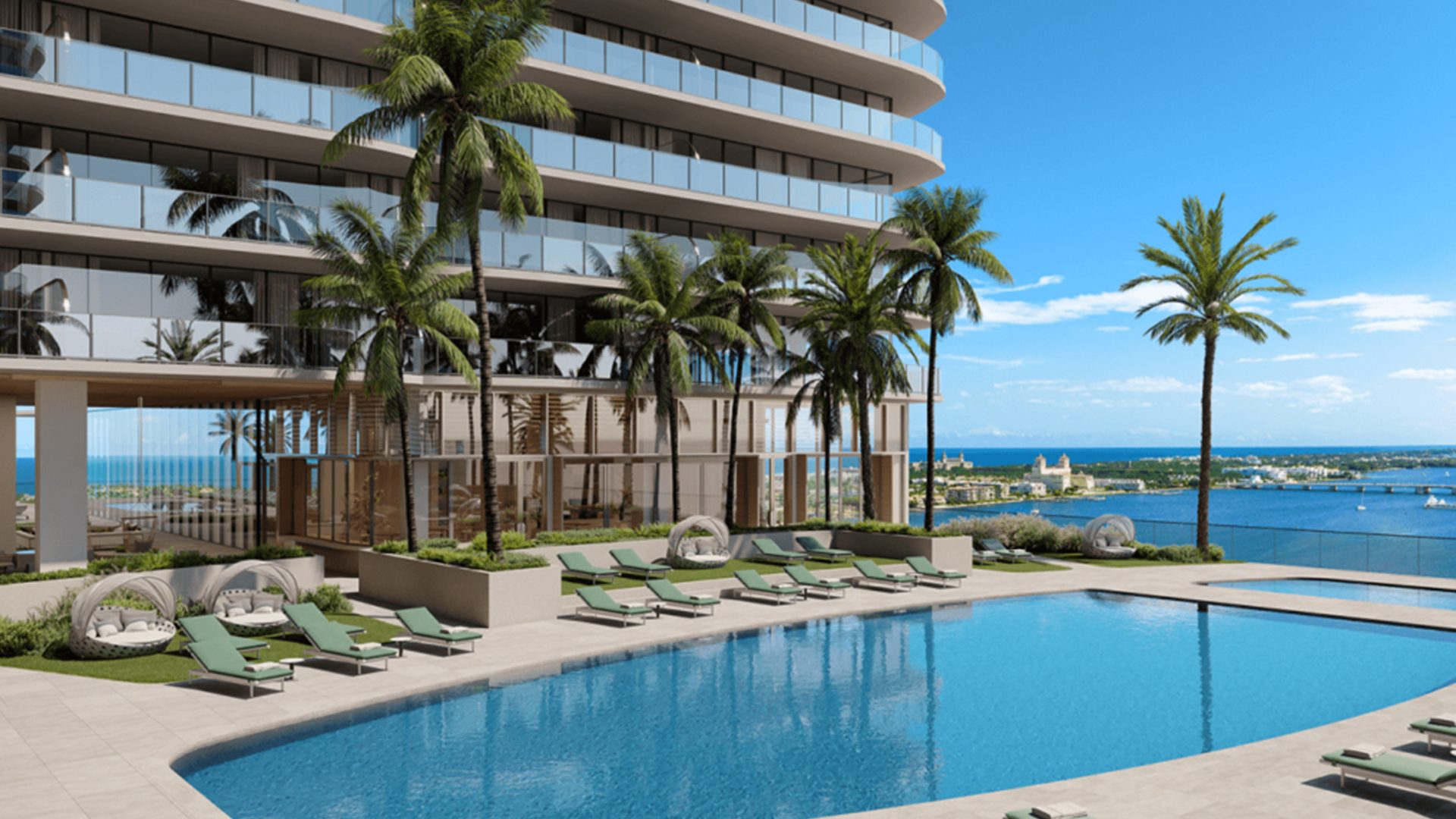 Olara Waterfront Residences Exterior Lap Pool