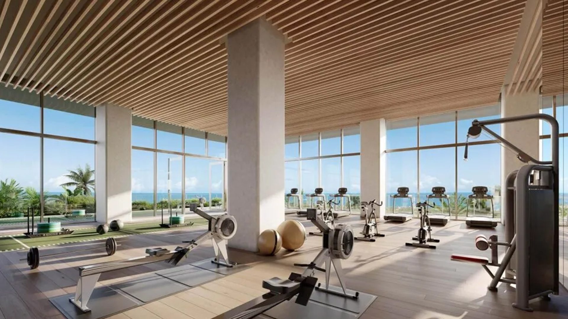 Olara Waterfront Residences Interior Gym