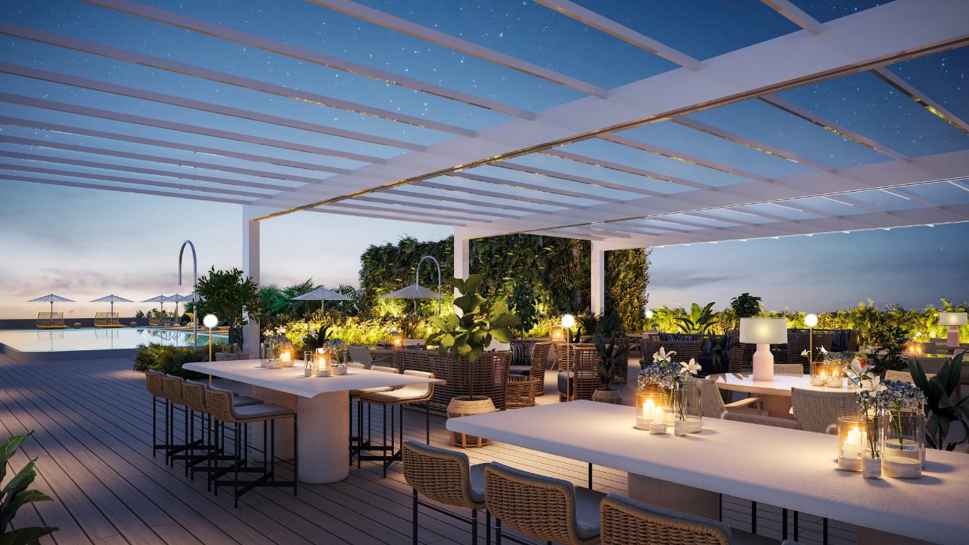 The Standard Miami roof