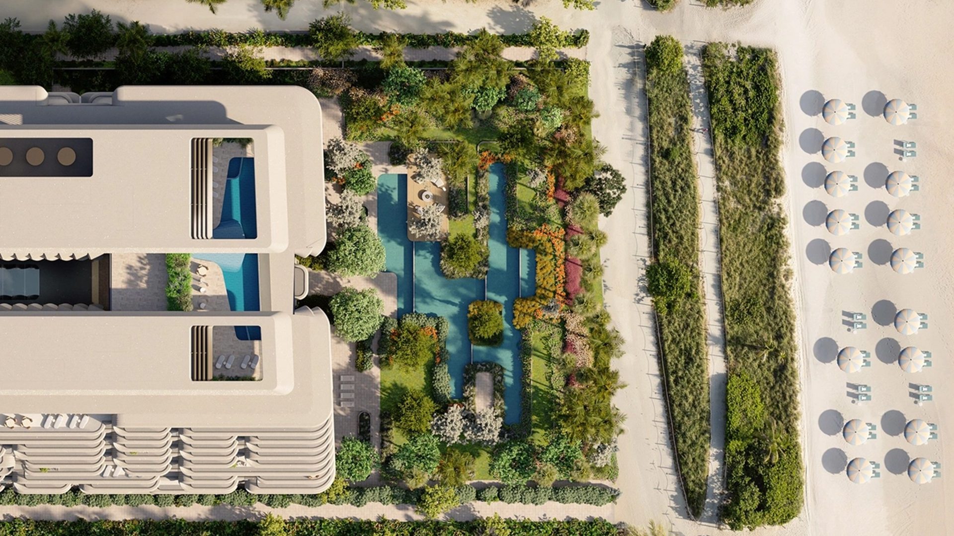 The Delmore Surfside Aerial