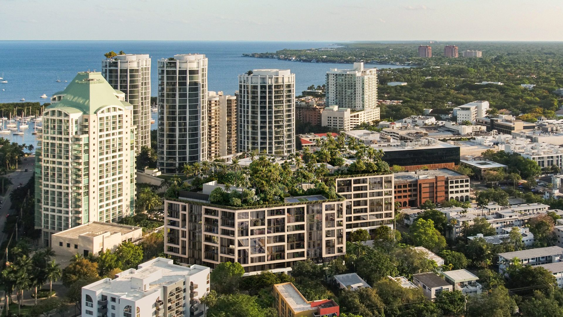The Well Coconut Grove Aerial 1