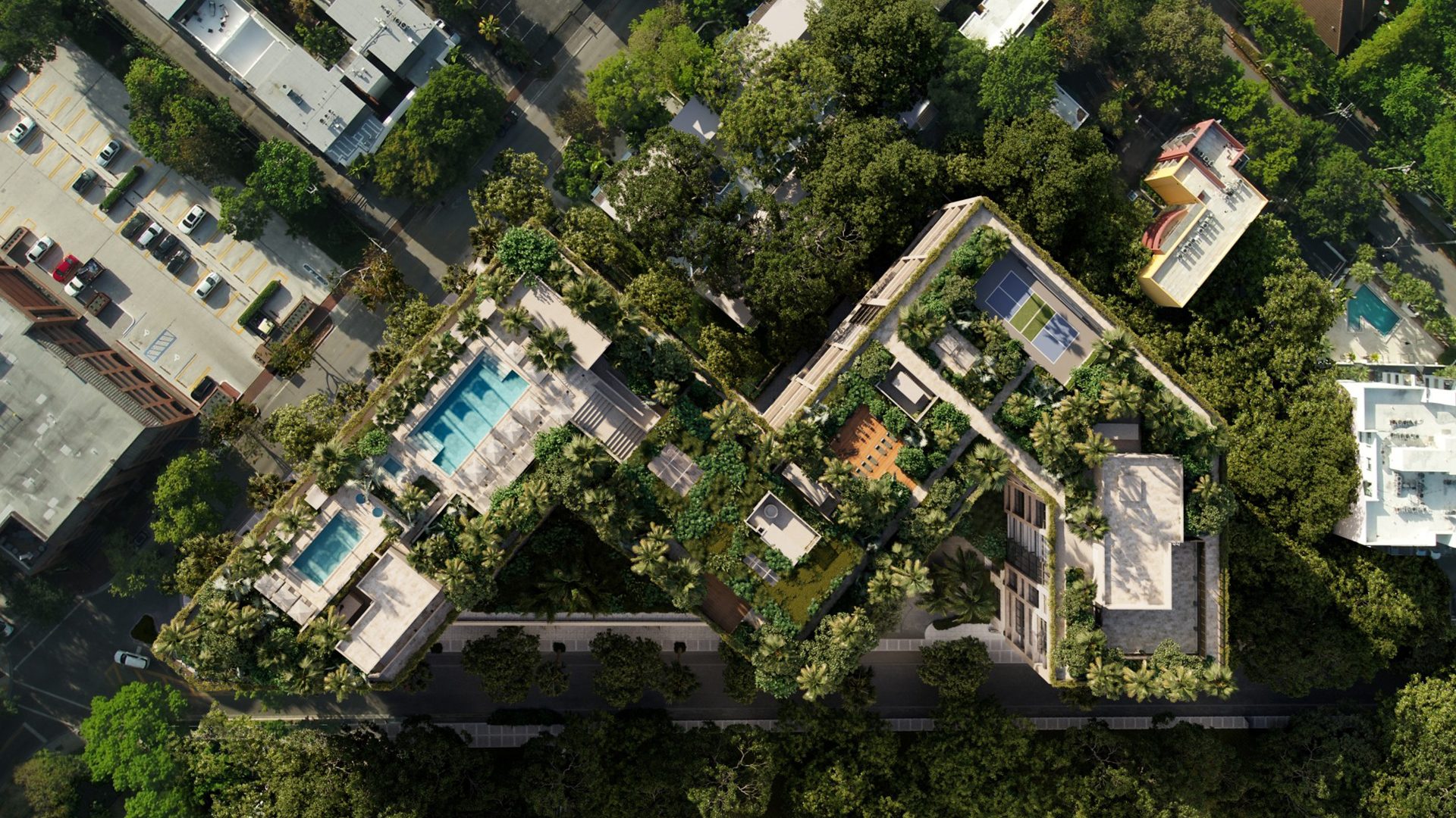 The Well Coconut Grove Aerial 3
