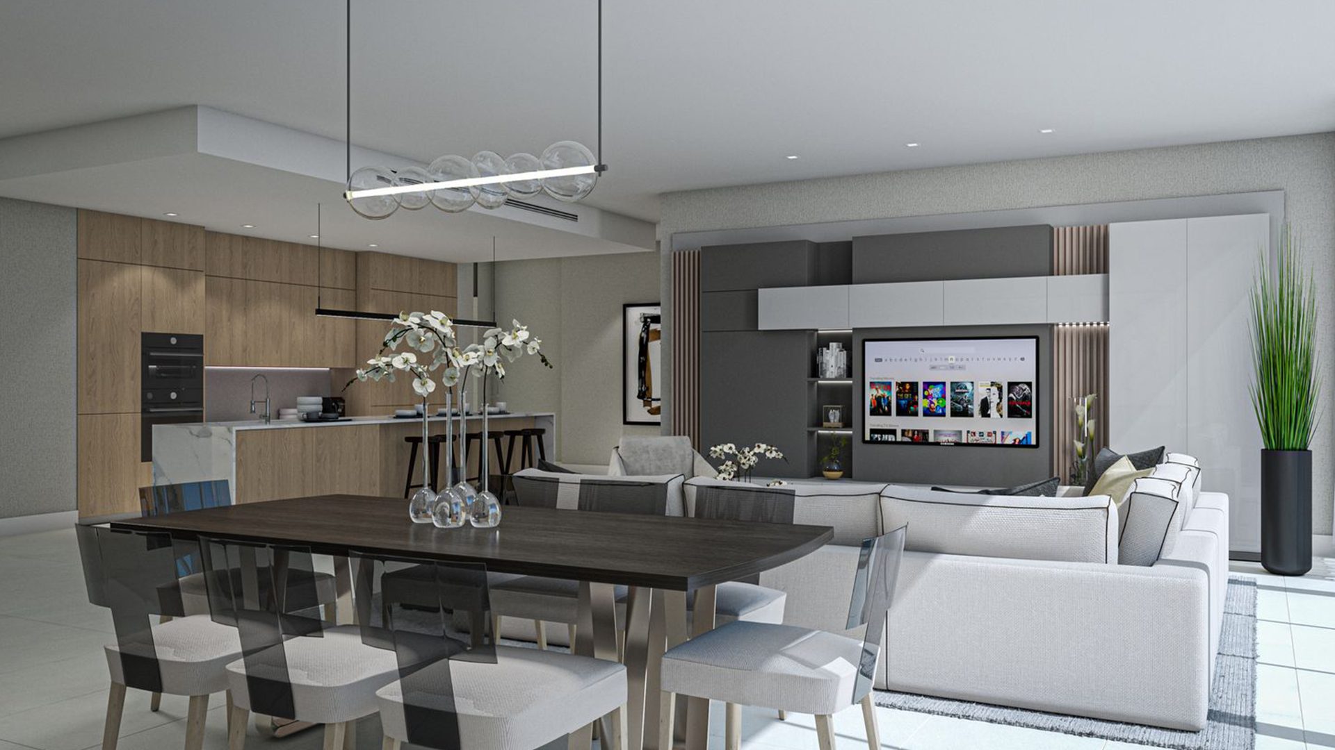 Tal Aventura Condominiums Dinning Room
