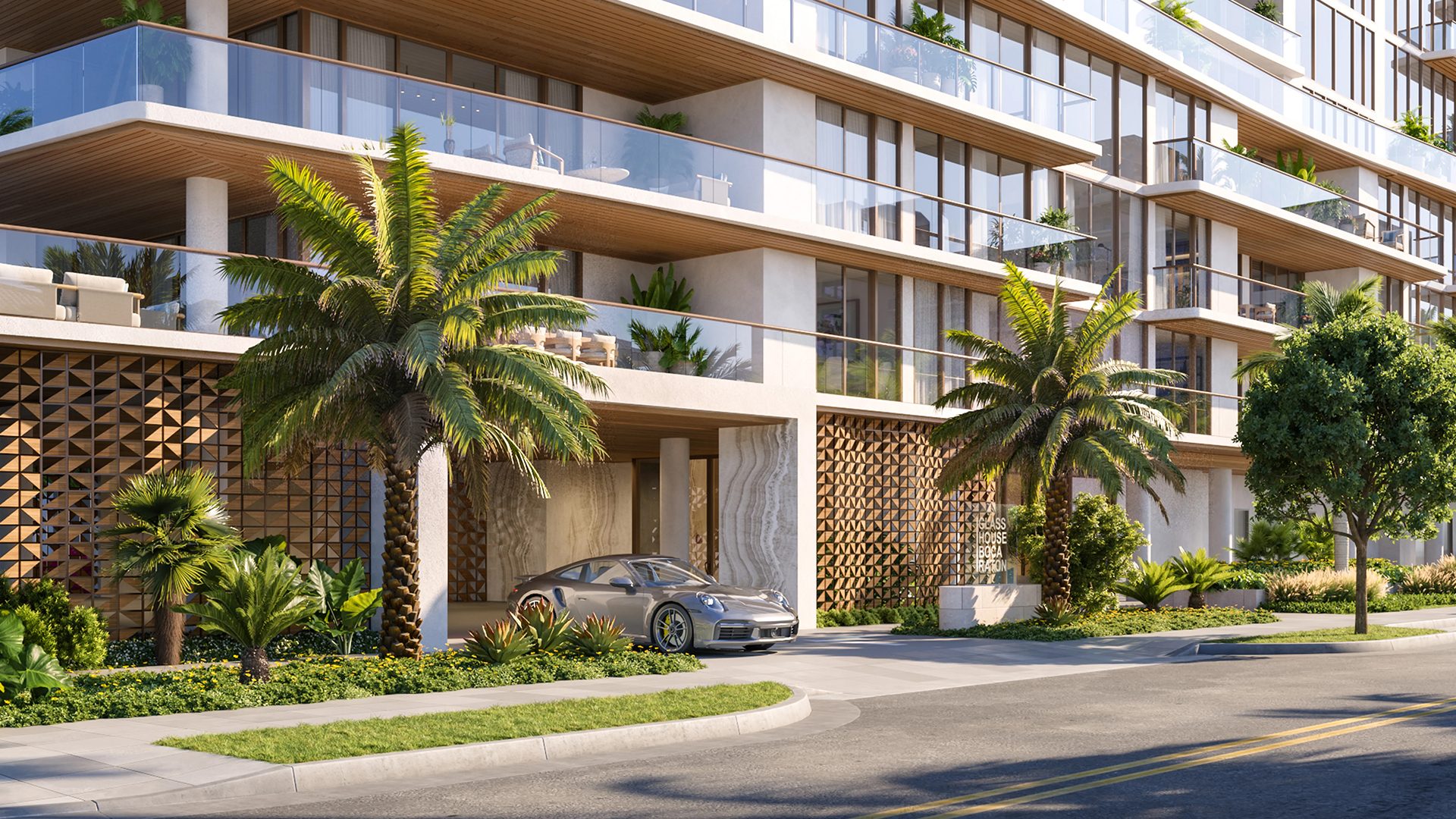 Glass House Boca Raton Street