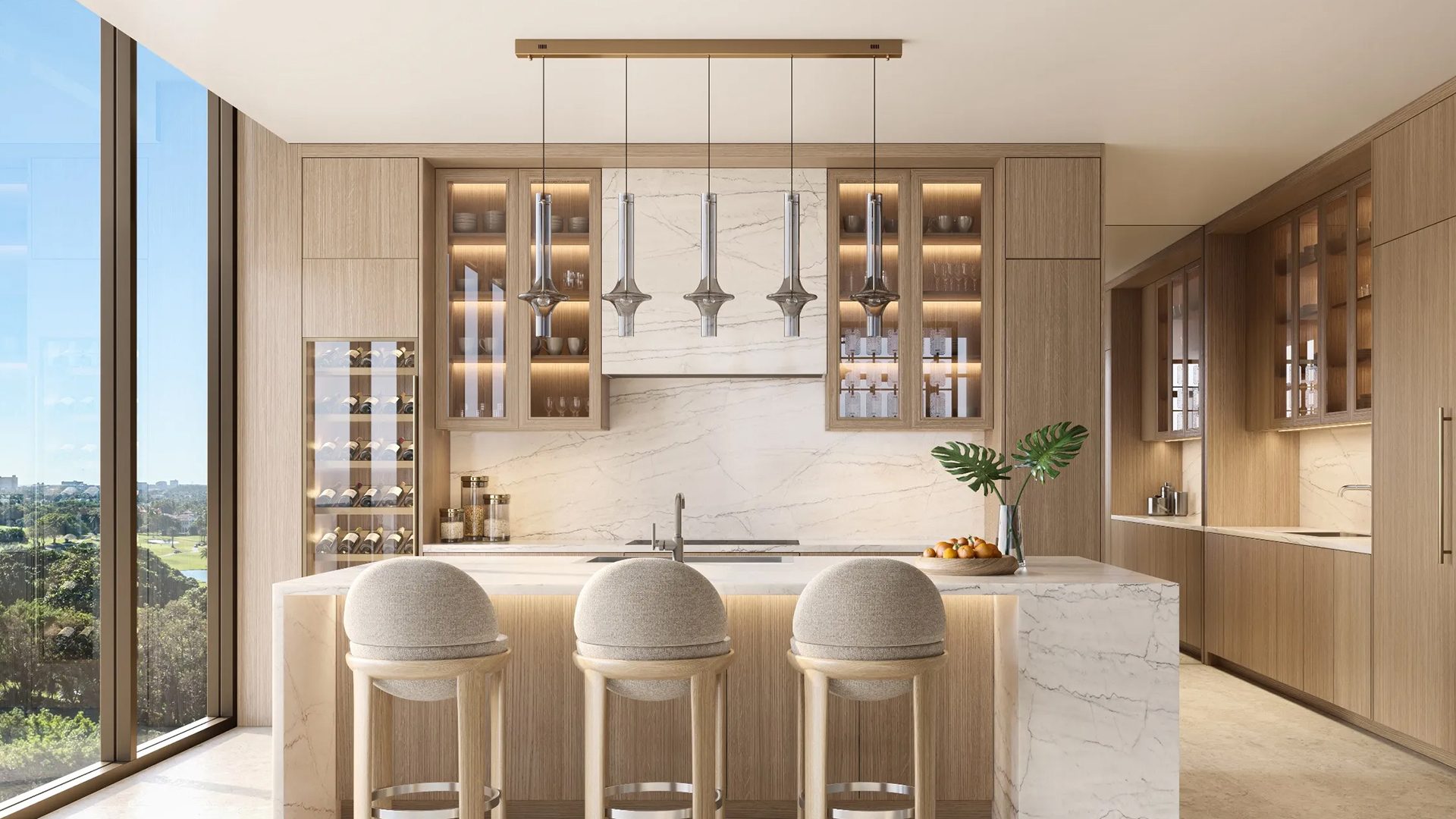 Glass House Boca Raton Kitchen