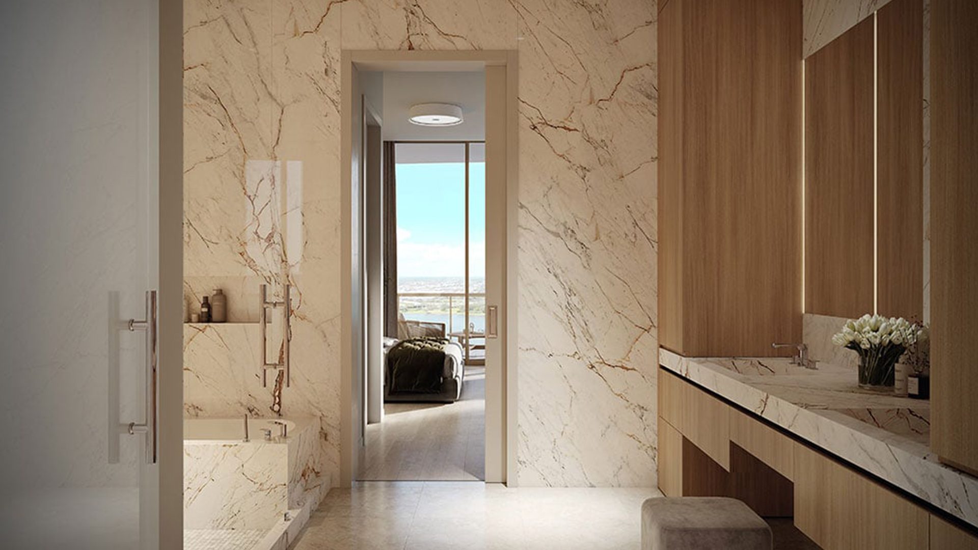 The Berkeley Palm Beach Primary Bath 1