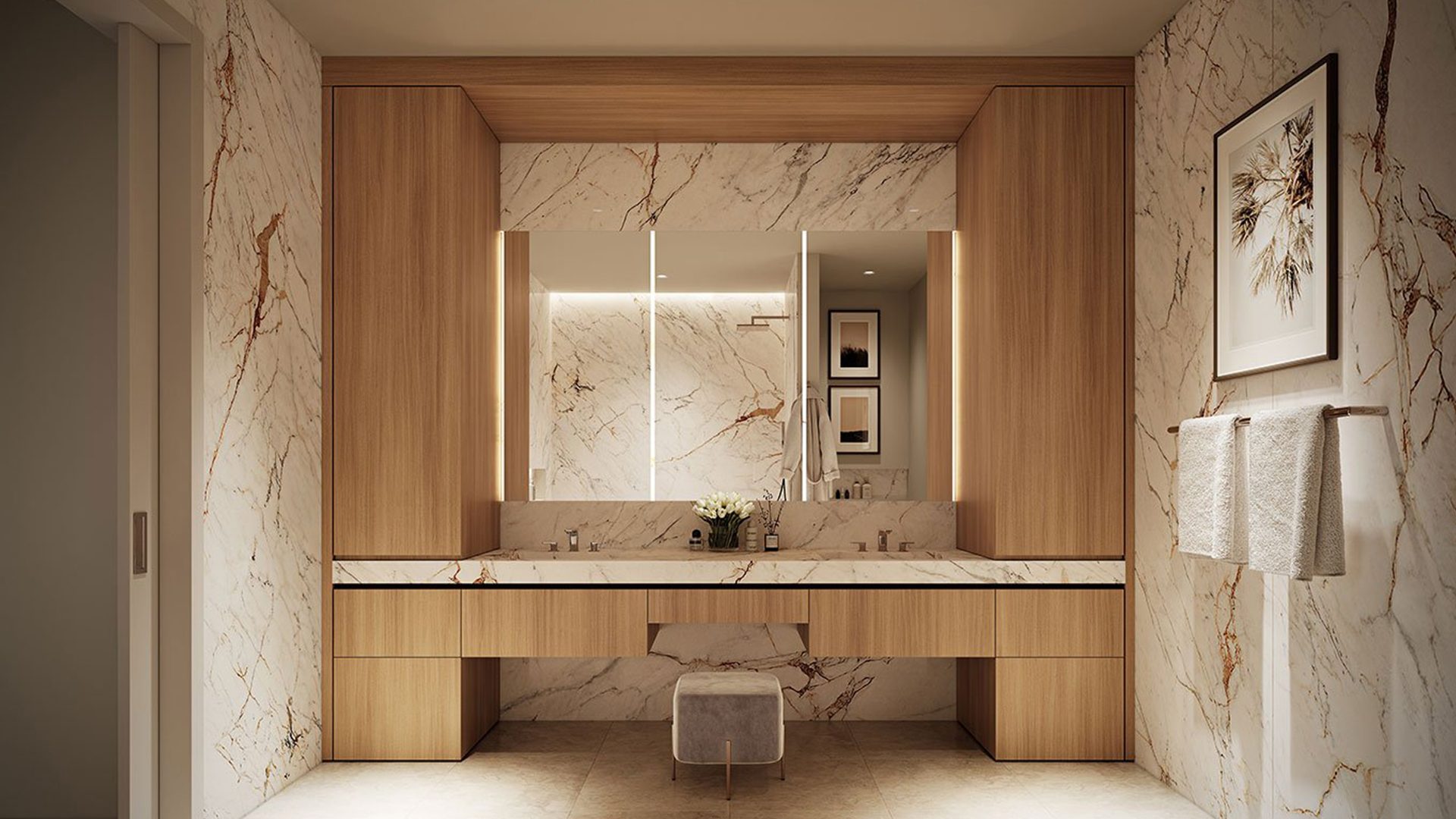 The Berkeley Palm Beach Primary Bath Vanity