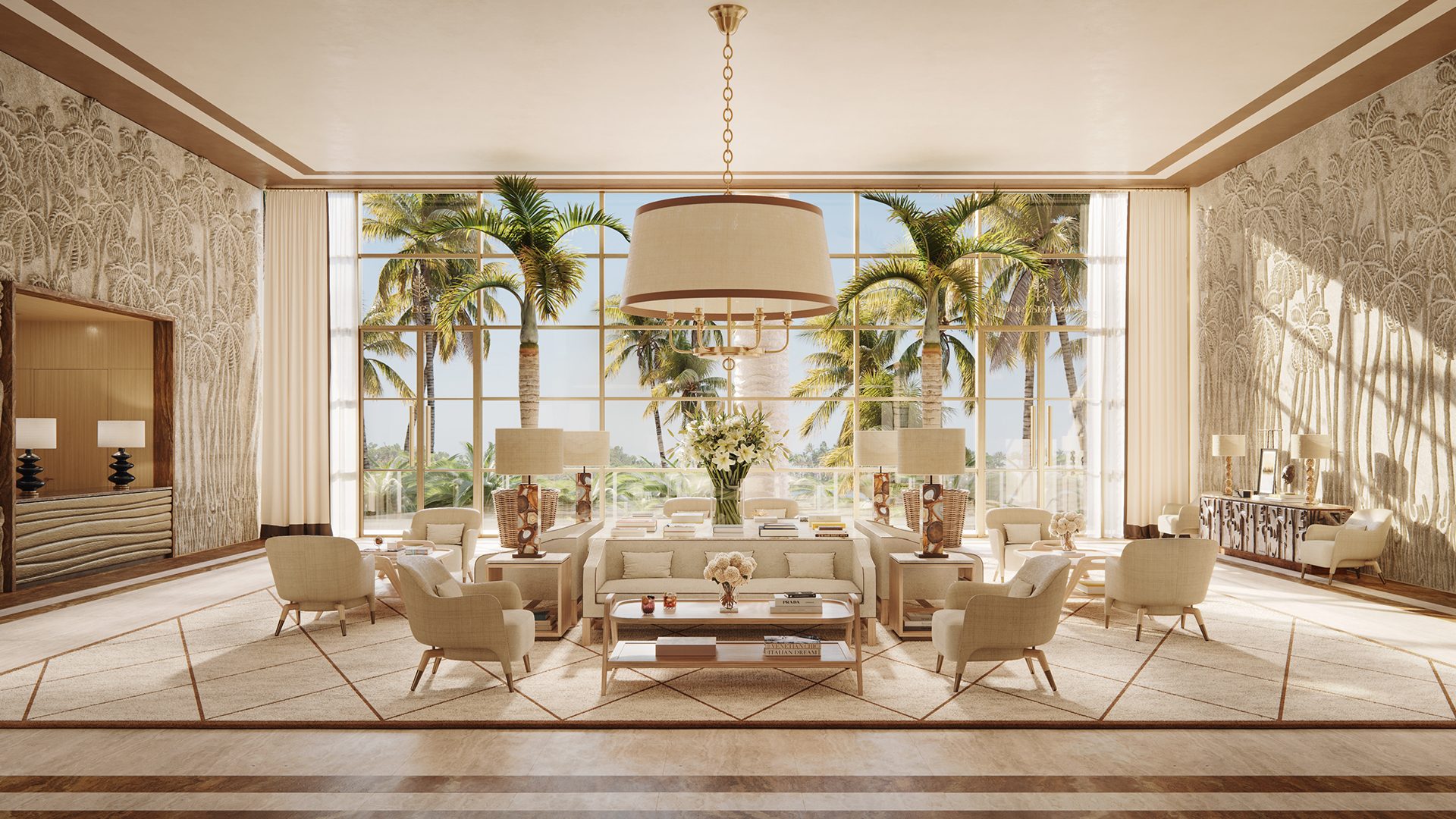 Four Seasons Coconut Grove Lobby View 2