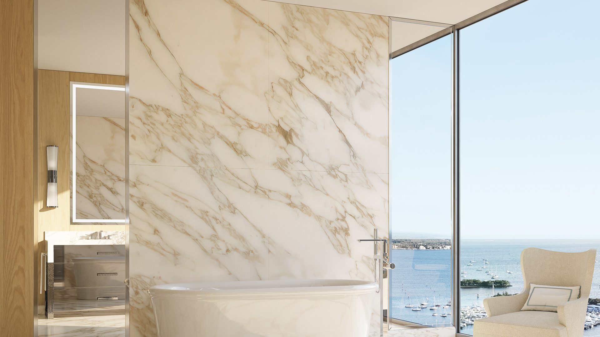 Four Seasons Coconut Grove Primary Bath