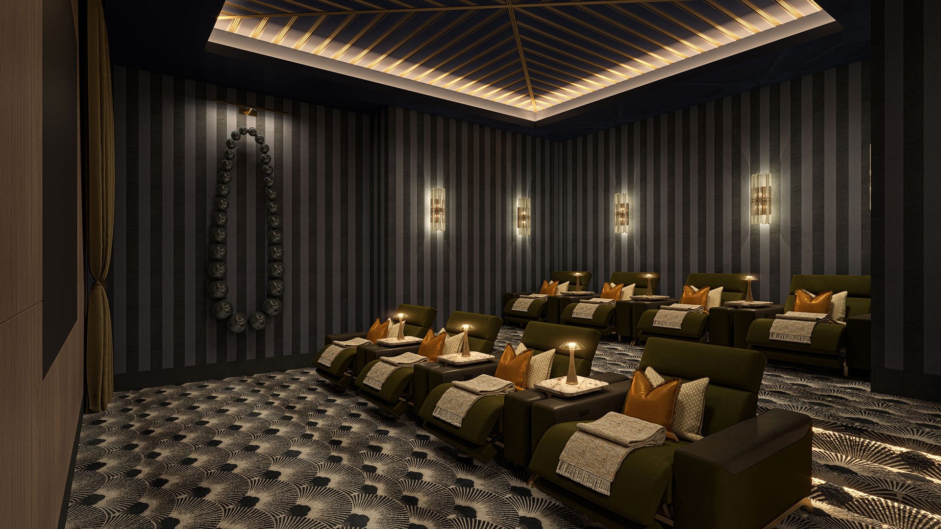 Maison d'Or South Flagler Screening Room