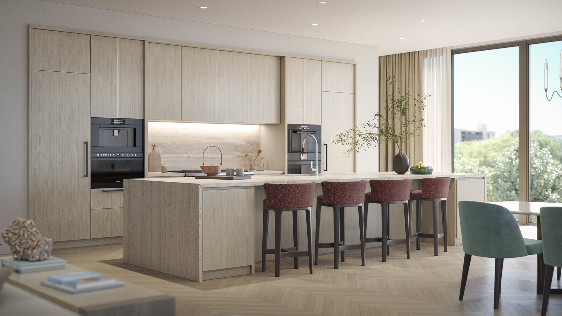 Rosewood Residences Hillsboro Beach Kitchen