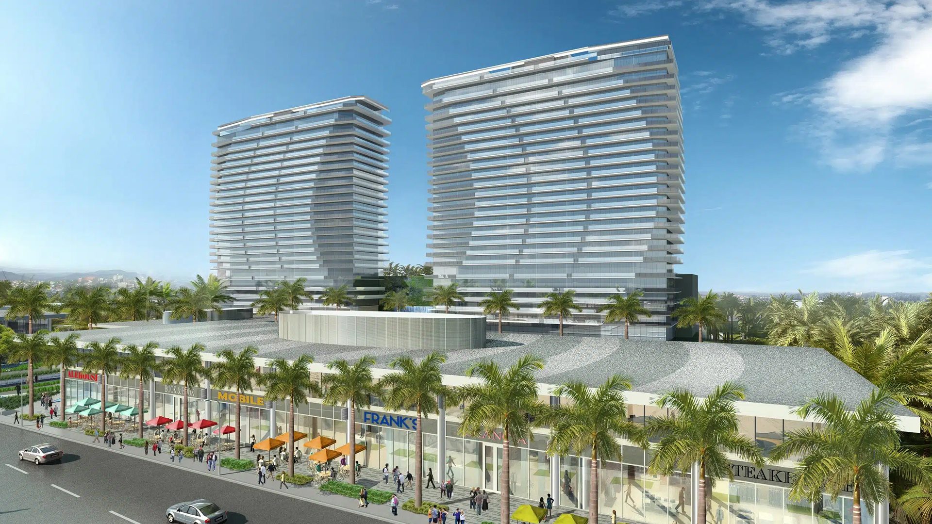 Oasis Hallandale Beach Facade