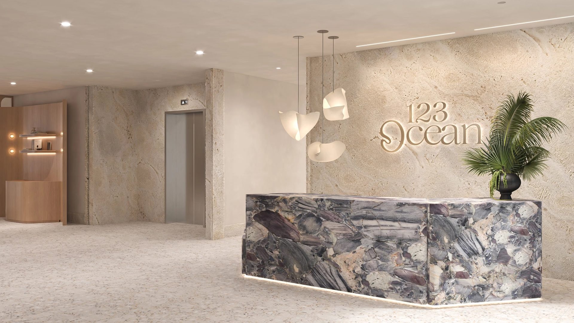 123 Ocean Lobby