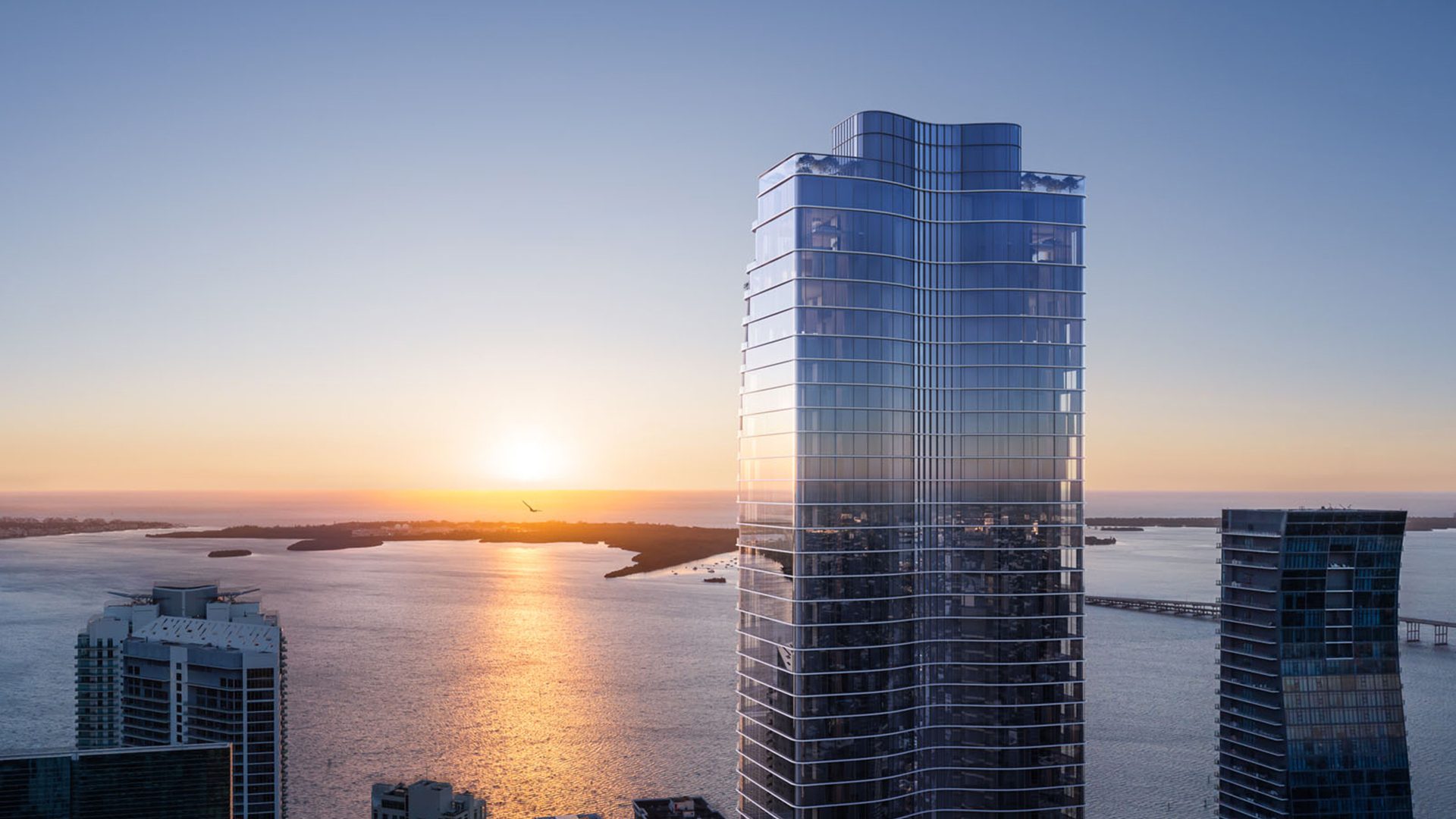 1428 Brickell Building Facade