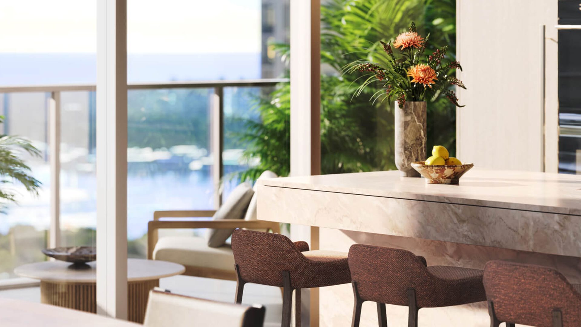 Banyan Tree Residences Breakfast Table