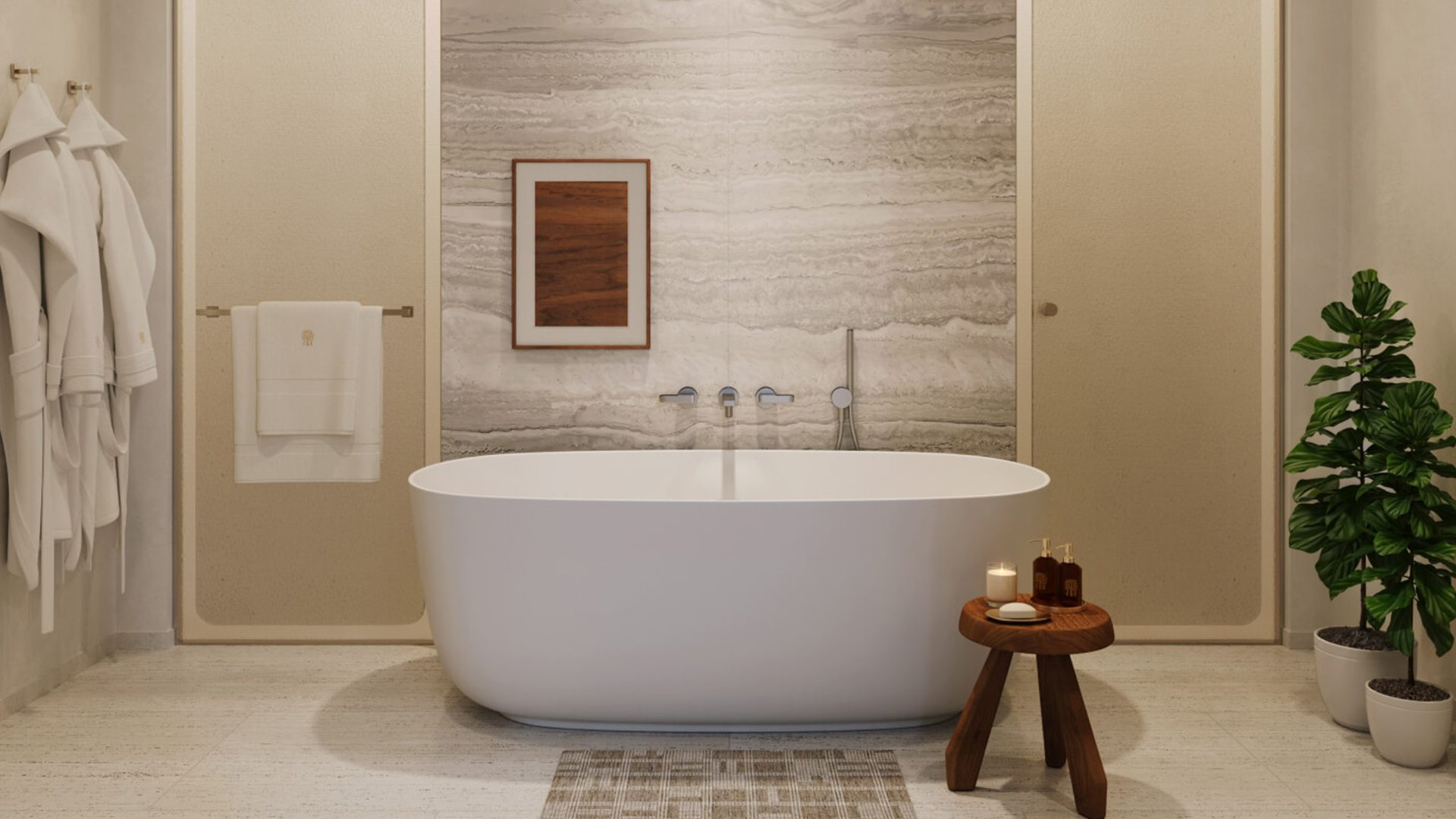 Banyan Tree Residences Bathroom 1