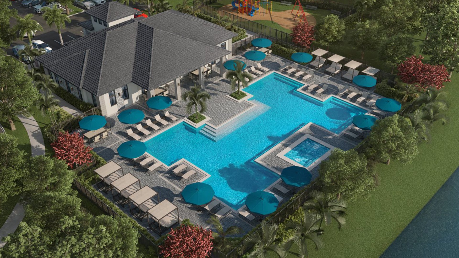 Greenview at Presidential Clubhouse Pool
