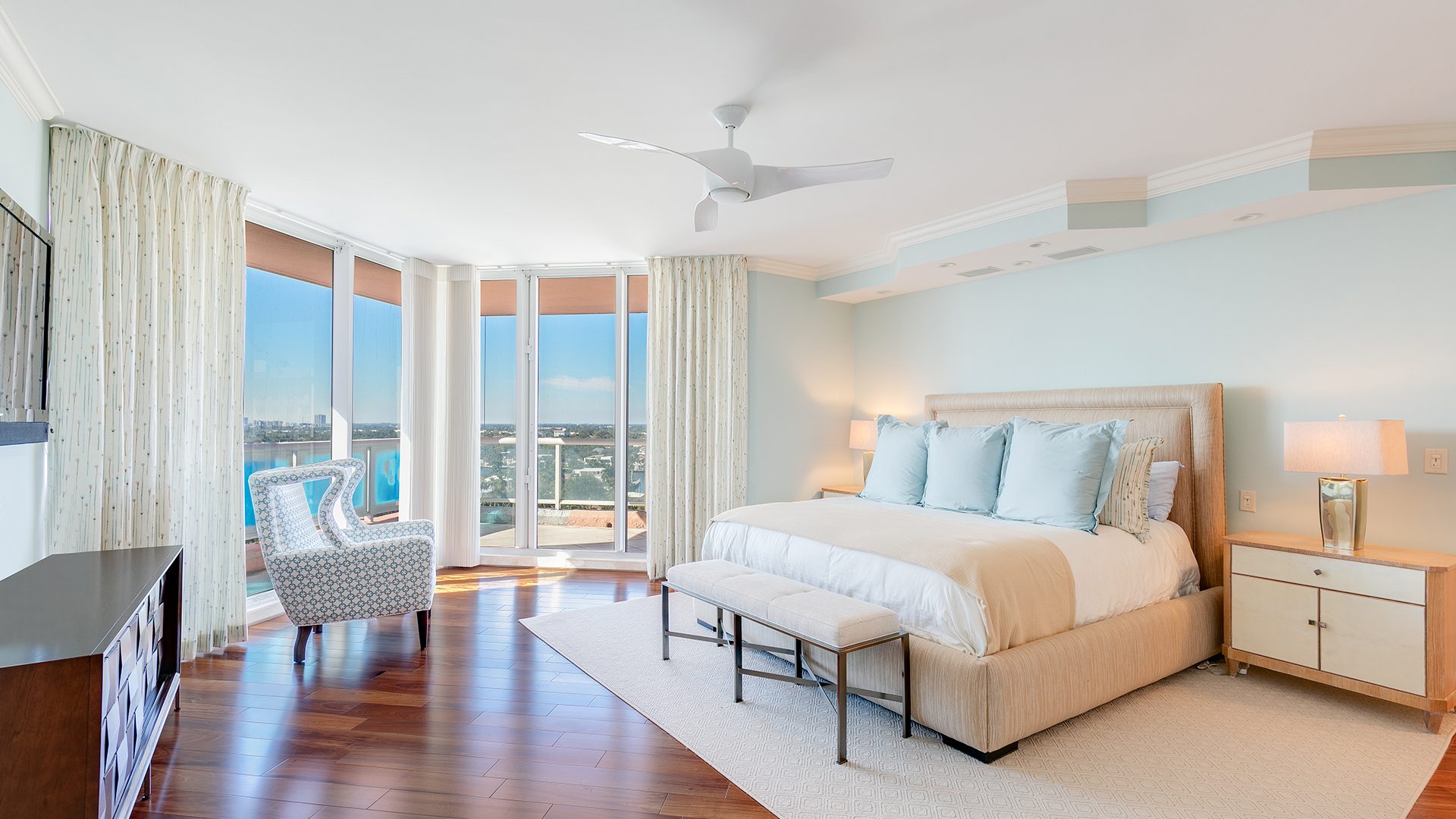 Residence 14E, Tower I at The Palms, Luxury Oceanfront Condominiums in Fort Lauderdale, Florida 33305.