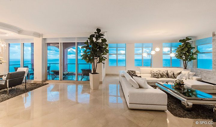 Penthouse Residence 26A, Tower I at The Palms, Luxury Oceanfront Condos ...