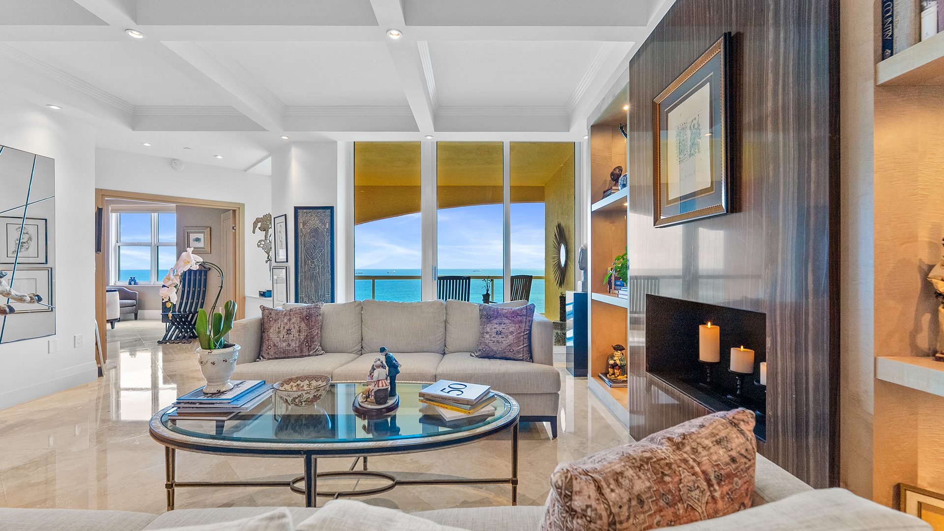 Residence 24A, Tower II at The Palms, Luxury Oceanfront Condominiums Fort Lauderdale, Florida 33305