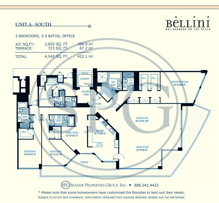 Bellini Floorplan