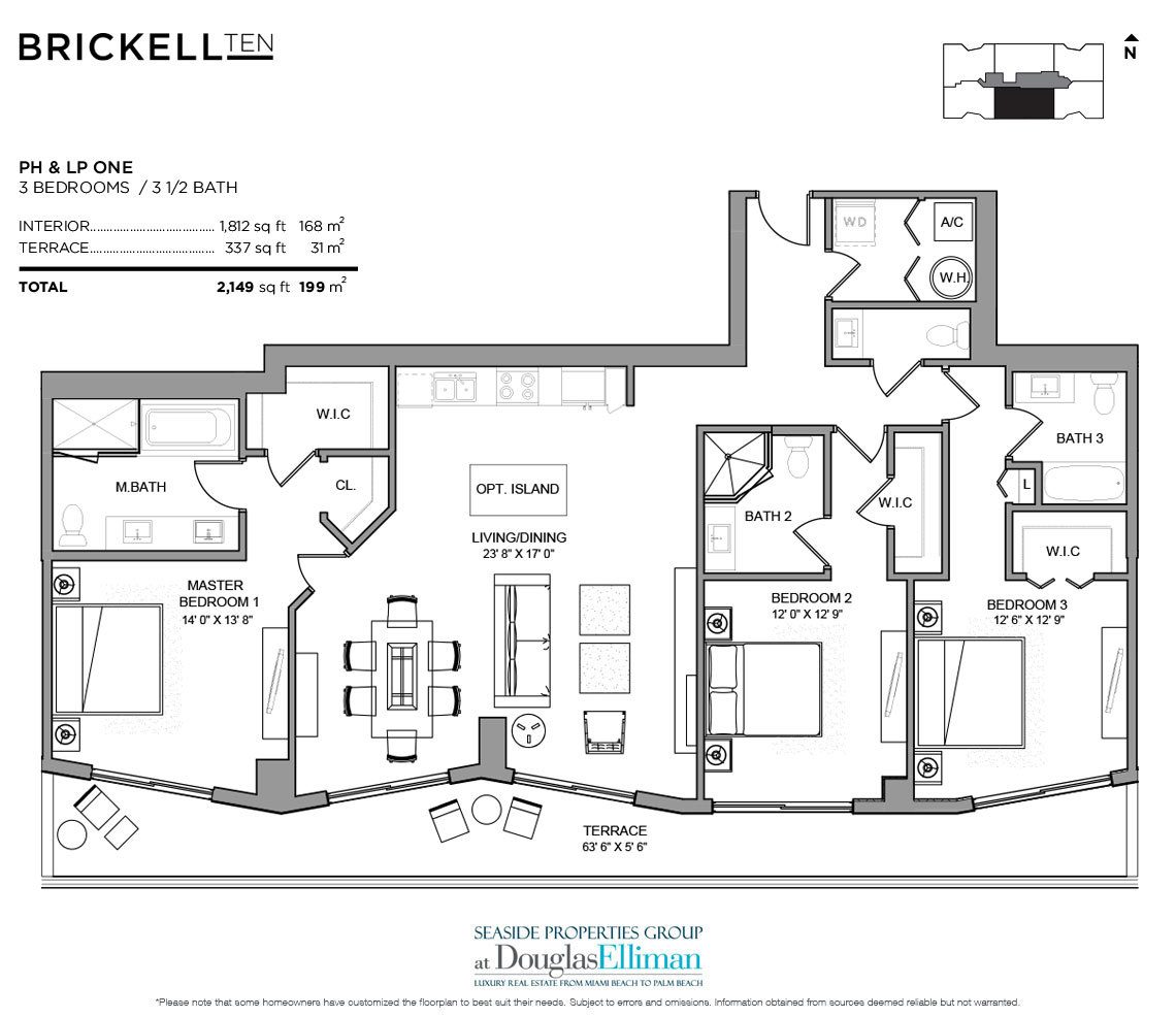 Brickell Ten Floor Plans Luxury Seaside Condos In Miami Florida