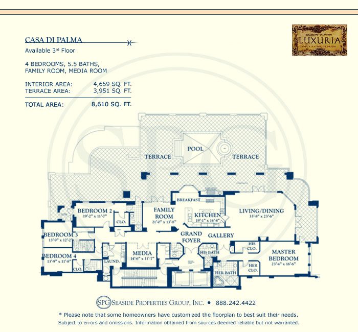 Luxuria Floor Plans Luxury Oceanfront Condos In Boca Raton