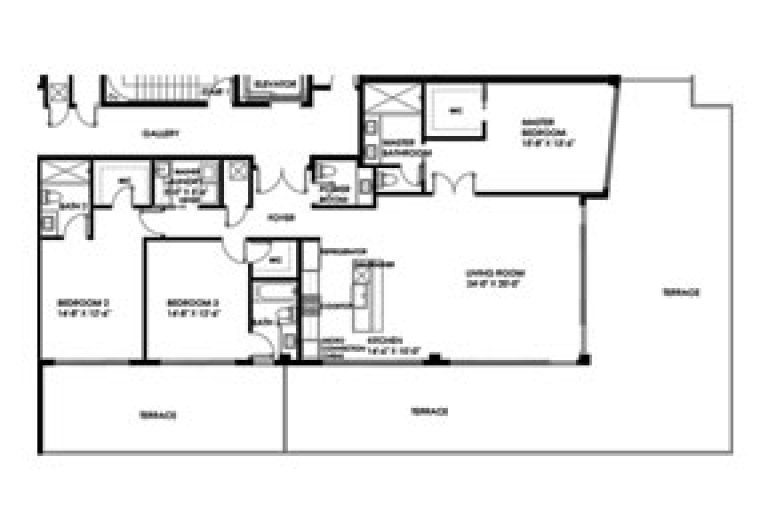 Click to View the Residence B2 Floorplan