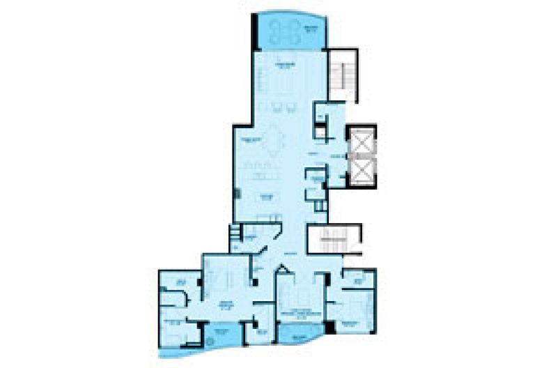 Click to View the Residence B Pacific Floorplan