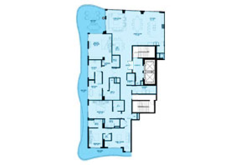 Click to View the Penthouse D Adriatic Floorplan