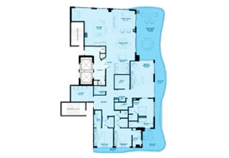Click to View the Penthouse F Baltic Floorplan
