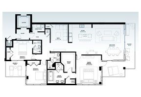 Click to View the Penthouse C Floorplan